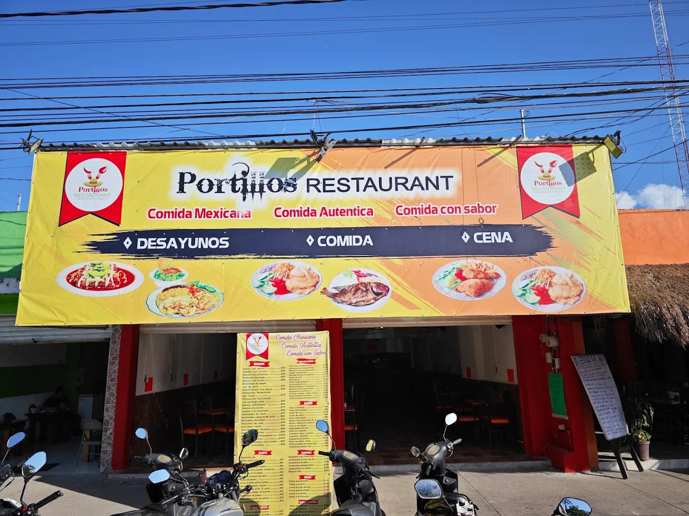 Exterior de Portillos Restaurante